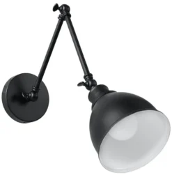 Wandleuchte STARK SHADE Schwarz - 1x E27 Fassung - max. 60W - exkl. LED's