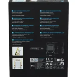 Wiederaufladbare LED-Arbeitsleuchte IP65 – 50 W, 1400 Lumen – 6500 K Tageslichtweiß – Bis zu 12 Stunden Betriebszeit