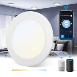 WLAN LED Einbauspot - 12W - CCT 3000K-6500K - per App steuerbar