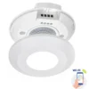 WLAN Smarter PIR Einbau Bewegungssensor dimmbar - IP20 2000W 8m
