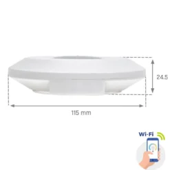 WLAN Smarter PIR Einbau Bewegungssensor dimmbar - IP20 2000W 8m
