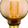 5W LED Globe Gold 8cm E27 1800K 3 Einstellungen